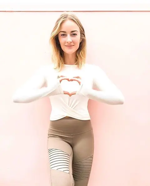 image by aloyogastores containing beauty, active undergarment, fashion model, shoulder, joint