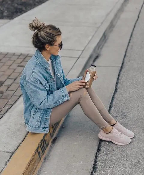 image by aloyogastores containing denim, jeans, leg, tights, shoulder