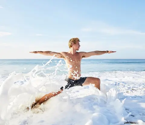 image by aloyoga containing People in nature, Water, Fun, Vacation, Wave