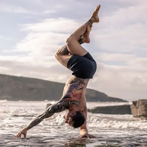 image by aloyoga containing Physical fitness, Water, Acrobatics, Fun, Balance