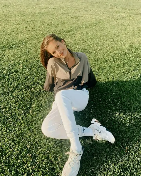 image by alyssalynch containing People in nature, Grass, White, Green, Sitting