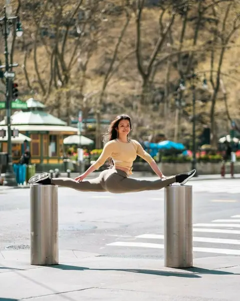image by meliniseri containing Sitting, Beauty, Public space, Tree, Leg