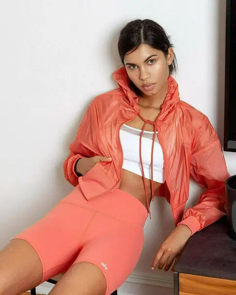 image by daianesodre containing Clothing, Thigh, Leg, Orange, Pink