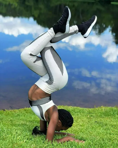 image by hippie_heathen containing Grass, Leg, Flip (acrobatic), Sportswear, Photography