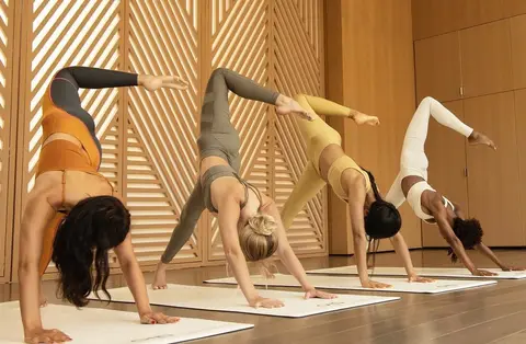image by alo containing Physical fitness, Yoga, Choreography, Modern dance, Stretching