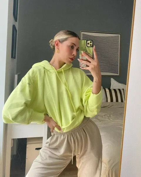 image by michellesalasb containing Clothing, Yellow, Green, Outerwear, Sleeve