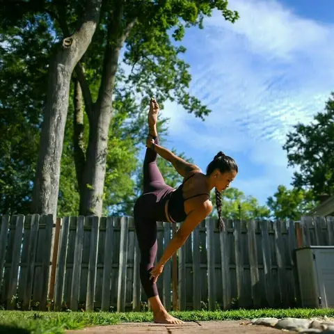 image by laurasykora containing Tree, Stretching, Physical fitness, Leg, Dance