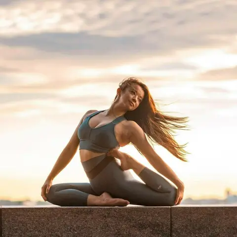 image by meliniseri containing Photograph, Sitting, Beauty, Leg, Physical fitness