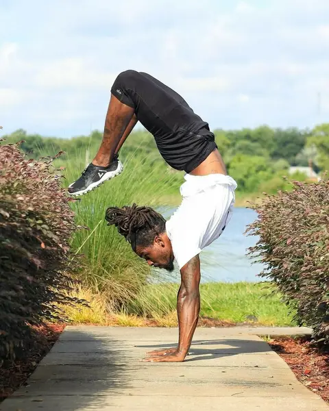 image by dade2shelby containing Physical fitness, Yoga, Stretching, Flip (acrobatic), Joint