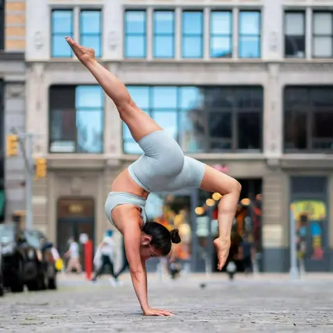 image by meliniseri containing Acrobatics, Physical fitness, Performance, Flip (acrobatic), Leg