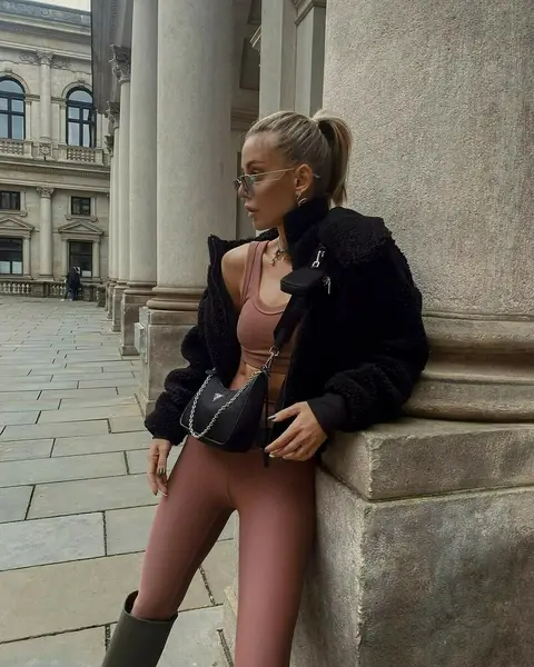 image by tatjanamariposa containing Photograph, Leg, Clothing, Sitting, Blond
