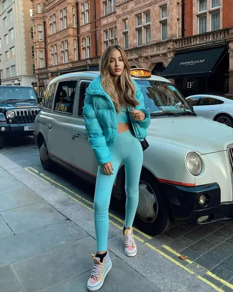 image by rosacrespo containing Land vehicle, Vehicle, Car, Turquoise, Street fashion