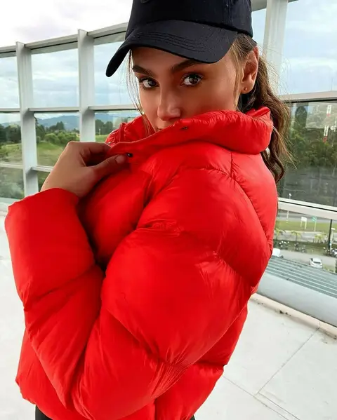 image by stephistegman containing Red, Clothing, Outerwear, Glove, Headgear