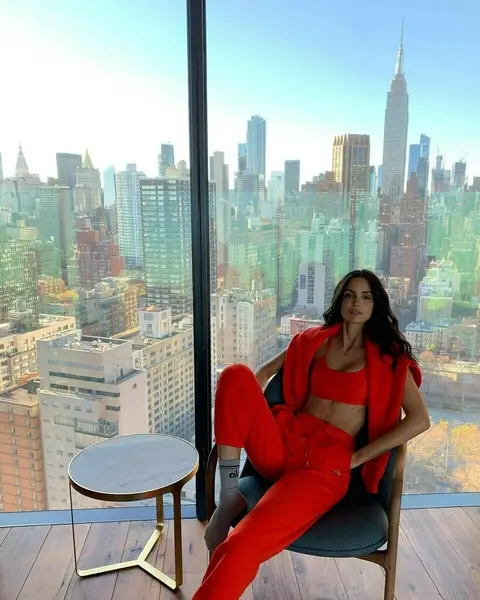 image by sofiaresing containing Red, Sitting, Skyscraper, Human settlement, Metropolitan area