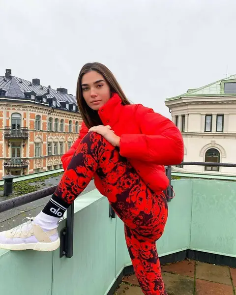 image by rachellvallori containing Red, Clothing, Fur, Beauty, Street fashion
