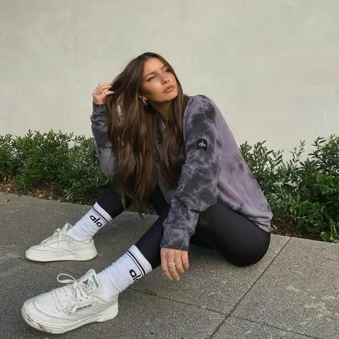 image by katelynbyrd containing Footwear, White, Shoe, Street fashion, Sitting