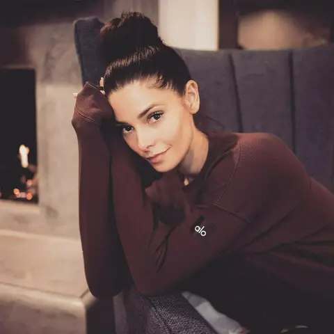 image by ashleygreene containing Hairstyle, Eyelash, Style, Beauty, Couch