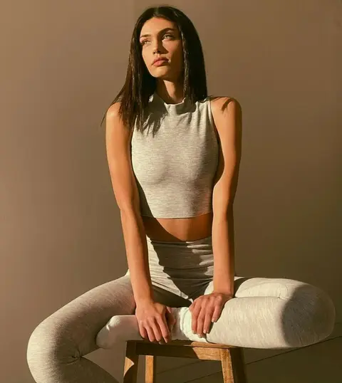 image by victoriabrono containing Hairstyle, Human body, Shoulder, Sitting, Elbow