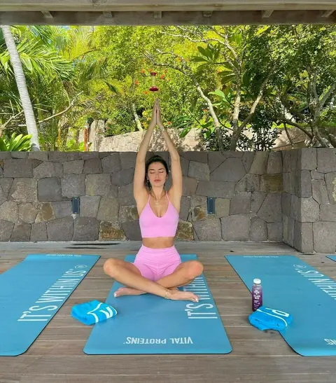 image by justtnic containing Joint, Yoga mat, Arm, yoga pant, Plant