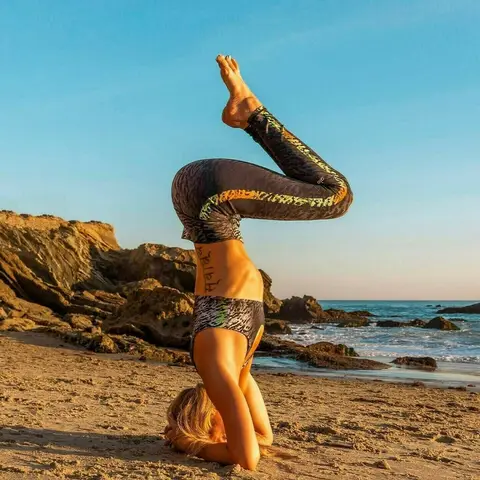 image by ashleygalvinyoga containing Sky, Ecoregion, People in nature, Beach, People on beach