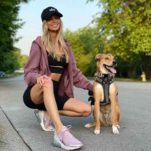 image by danielleknudson1 containing Face, Smile, Shoe, Dog, Leg