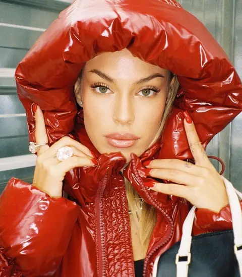 image by goicoechea containing Skin, Lip, Hand, Outerwear, Facial expression