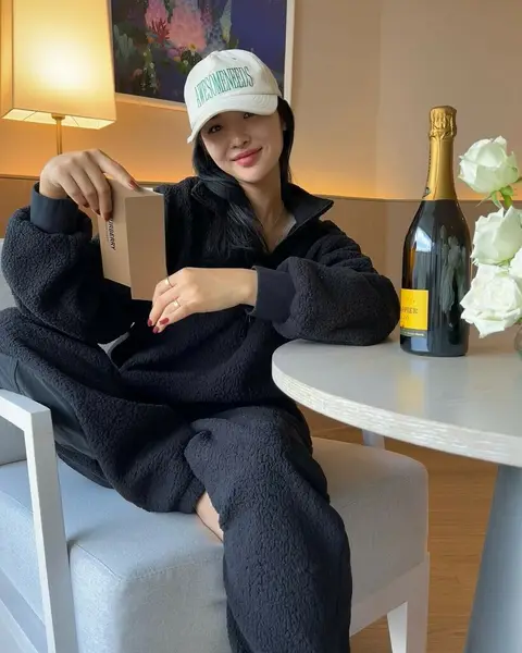 image by chaileeson containing Smile, Furniture, Leg, White, Bottle