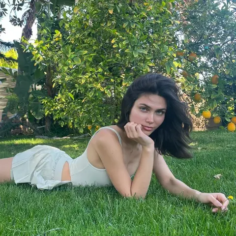image by victoriabrono containing Plant, Leg, People in nature, Smile, Flash photography