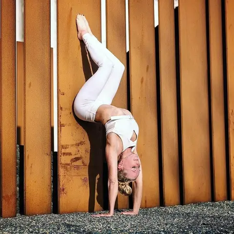image by robinmartinyoga containing Head, Stomach, Leg, Shorts, Flash photography