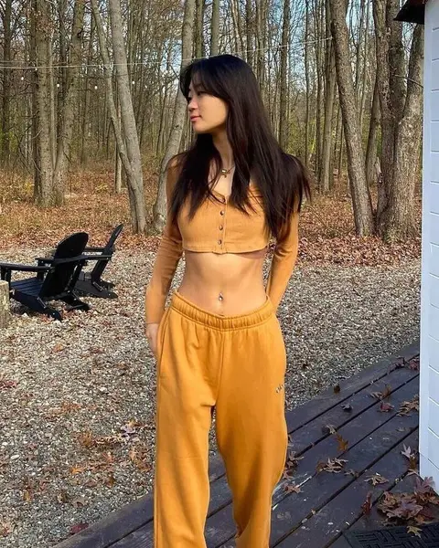 image by alo containing Shoulder, People in nature, Active pants, Neck, Waist