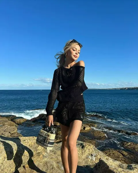 image by lilymaymac containing Sky, Water, Leg, Smile, Azure