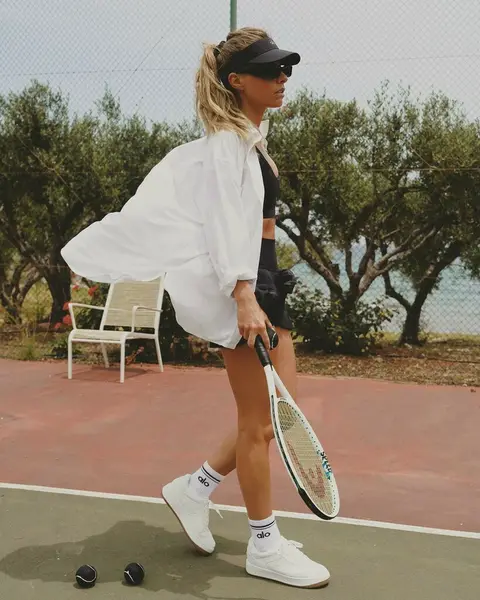 image by debiflue containing Racketlon, Tennis, Sports equipment, White, Tennis player