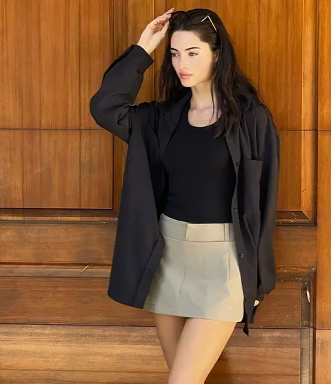 image by reneemurden containing Joint, Outerwear, Shoulder, Leg, Neck