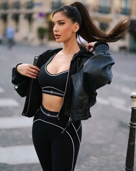 image by natalia containing Hair, Joint, Leg, Active pants, Fashion