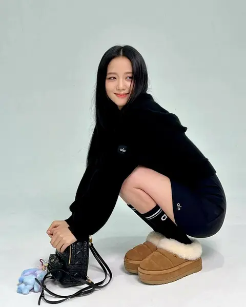 image by sooyaaa__ containing woman, black, shoe, girl, floor