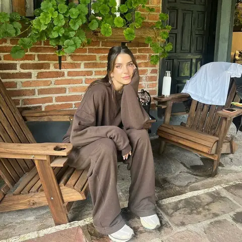 image by valentinaferrer containing sit, woman, chair, porch, blanket