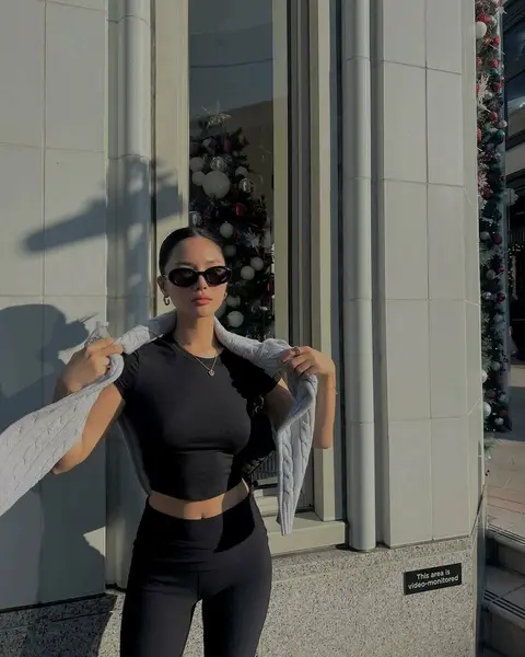 image by chaileeson containing woman, black, stand, sunglasses, goggles