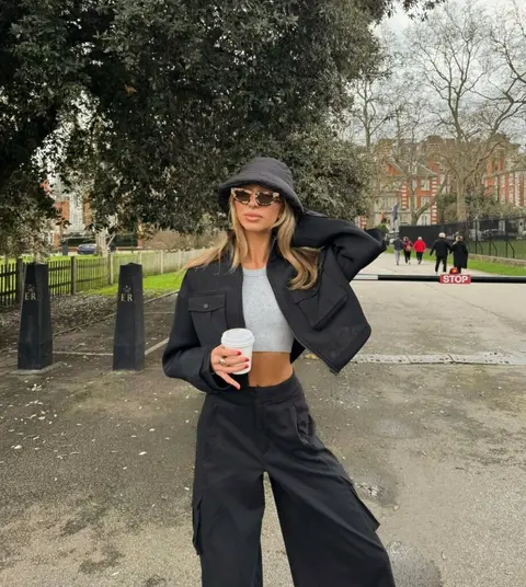 image by stephrobinnson containing woman, coffee, black, person, wear