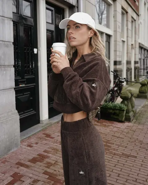 image by debiflue containing woman, coffee, hat, white, coffee cup