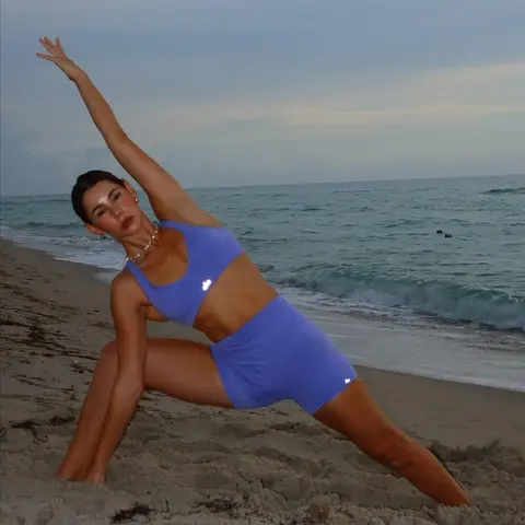 image by zoejanemitchell containing woman, beach, bikini, blue, pose