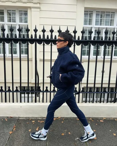 image by lissyroddyy containing woman, blue, wear, shoe, walk
