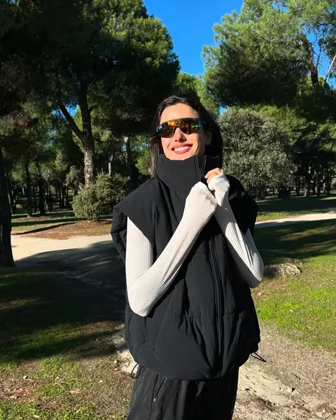 image by blancapadilla containing woman, stand, sunglasses, wear, black