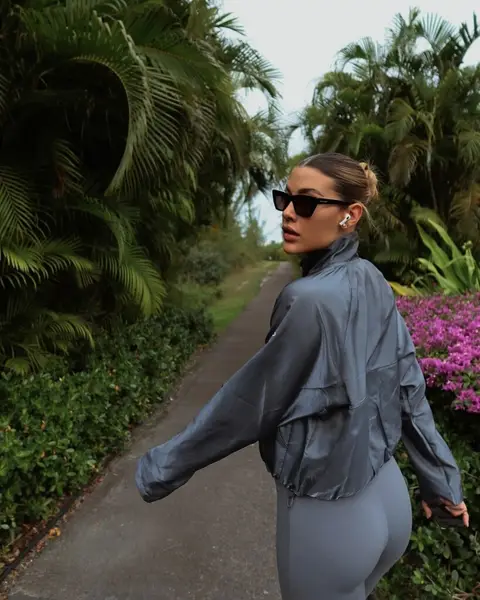 image by michellesalasb containing woman, walk, palm tree, sunglasses, wear
