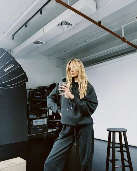 image by candiceswanepoel containing woman, stool, stand, take, person