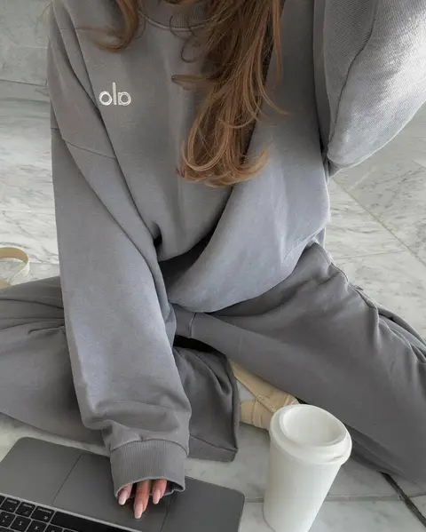 image by josefinevogt containing laptop, woman, sit, floor, cup