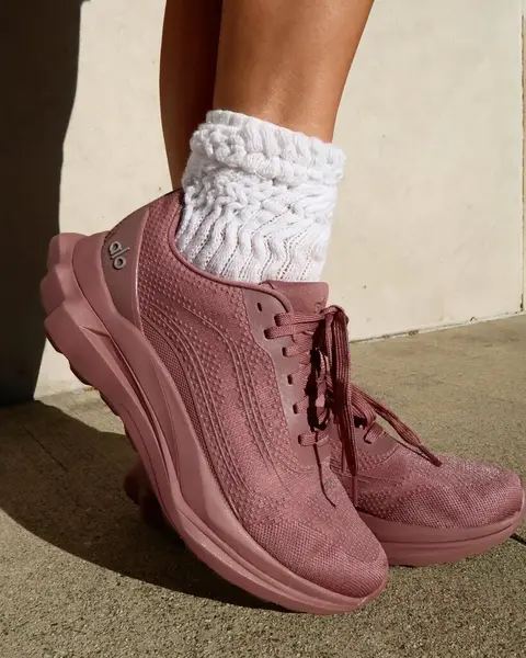 image by joycorrigan containing shoe, pink, sock, person, wear