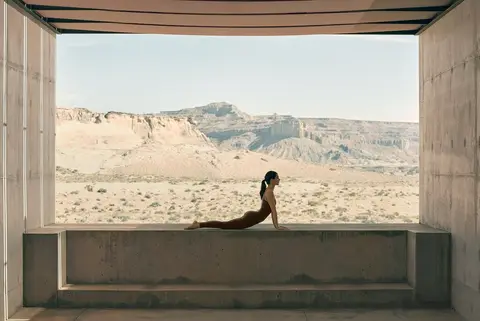 image by kendalljenner containing woman, desert, concrete, girl, stretch