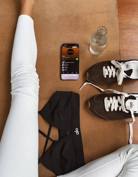 image by elinwarn containing shoe, smartphone, woman, floor, person