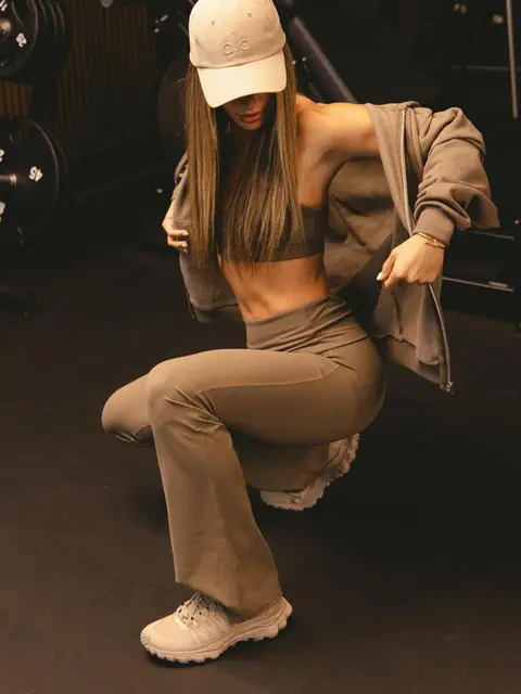 image by cydrrose containing woman, gym, hat, white, wear