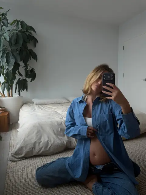 image by meganmayw containing woman, take, bed, selfie, picture